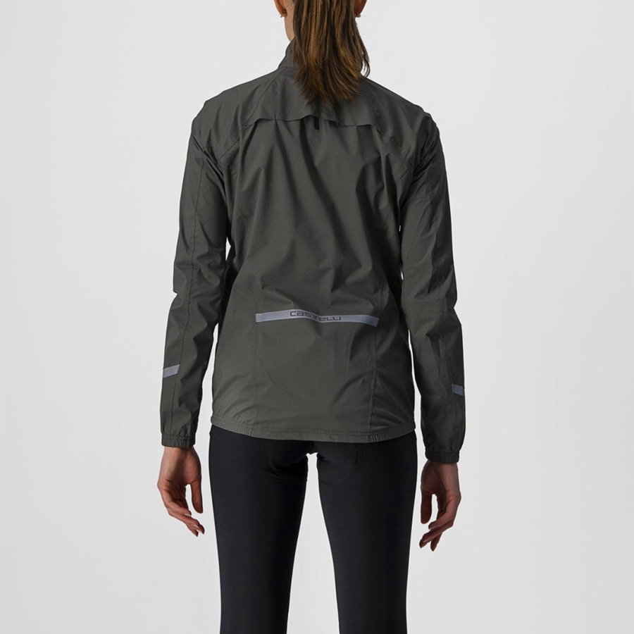 Green Women Castelli EMERGENCY 2 W RAIN Protection | IGPN-53129