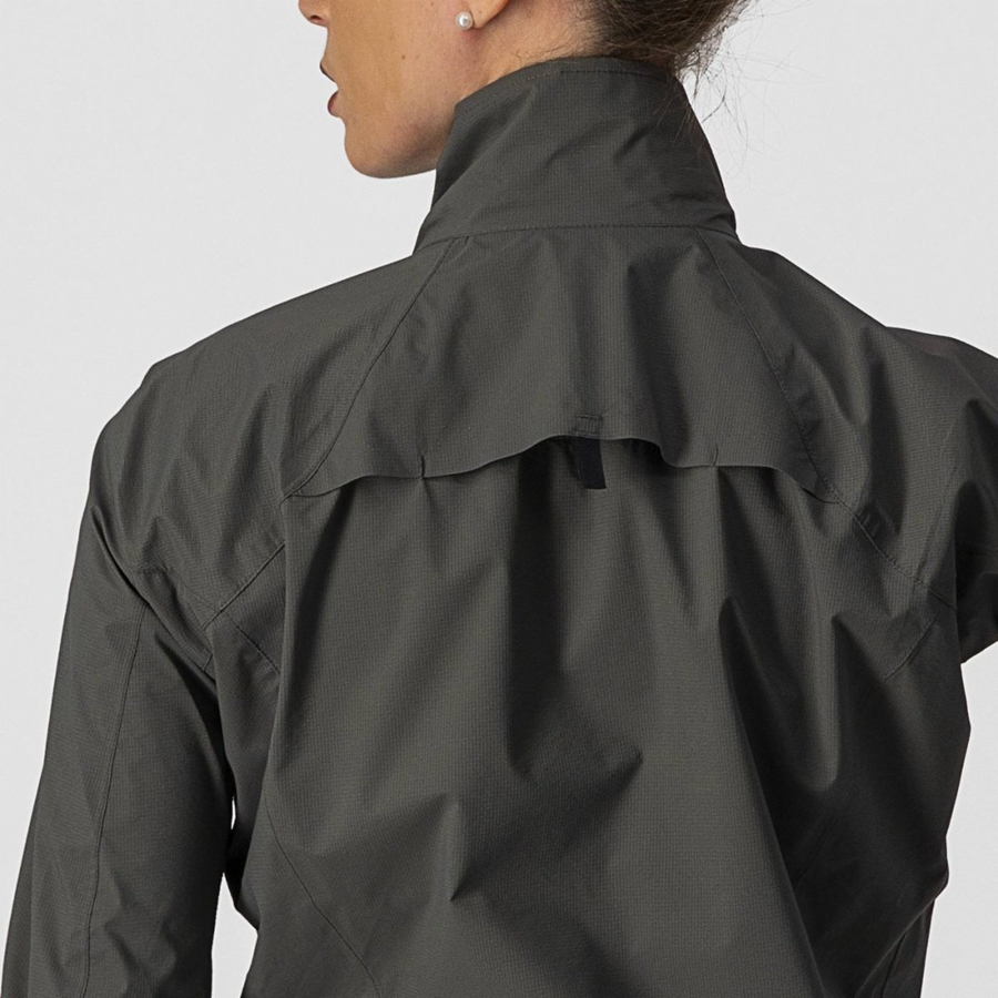 Green Women Castelli EMERGENCY 2 W RAIN Protection | IGPN-53129