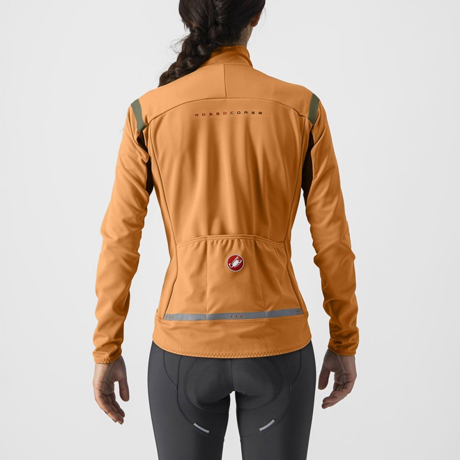 Green Women Castelli PERFETTO RoS 2 W Jackets | TYUA-79542