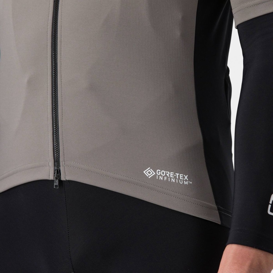 Grey Men Castelli PERFETTO RoS 2 WIND Jackets | UIDE-20187