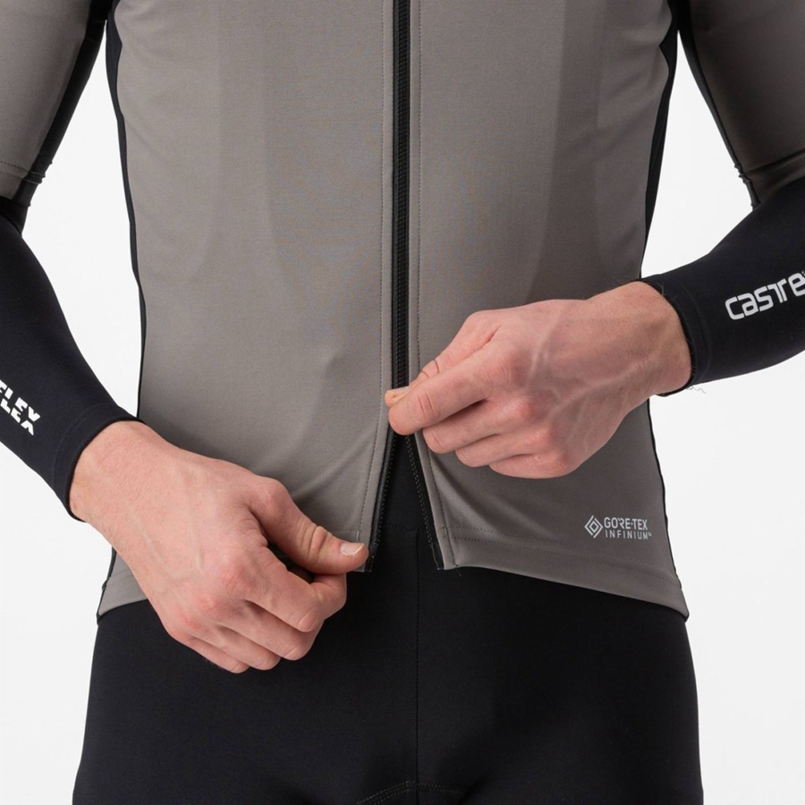 Grey Men Castelli PERFETTO RoS 2 WIND Jackets | UIDE-20187