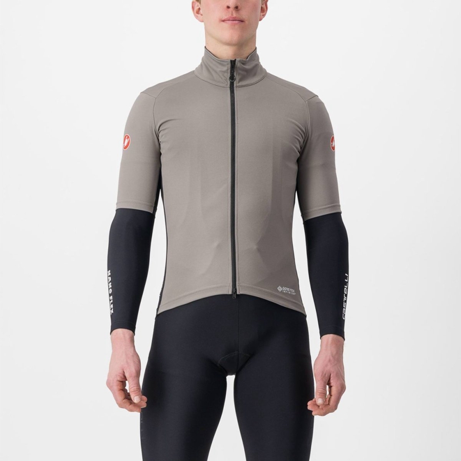 Grey Men Castelli PERFETTO RoS 2 WIND Jackets | UIDE-20187