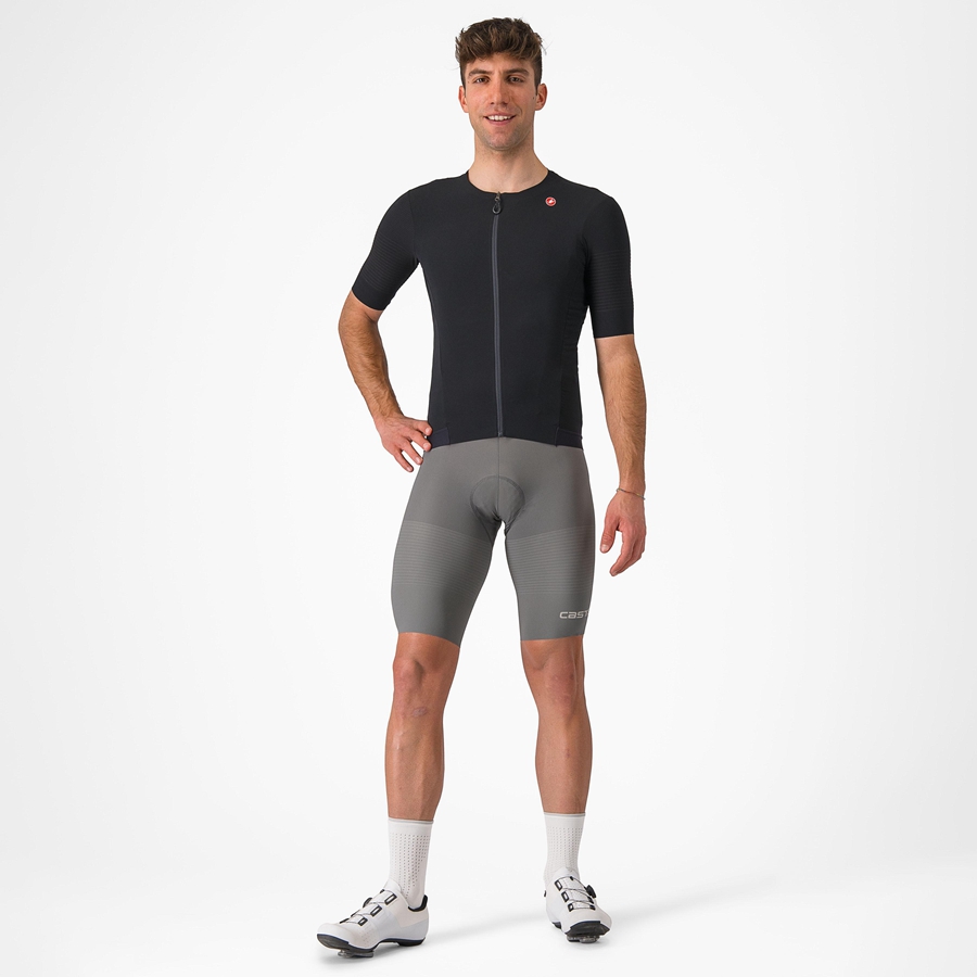 Grey Men Castelli PREMIO Bib Shorts | RODX-97120