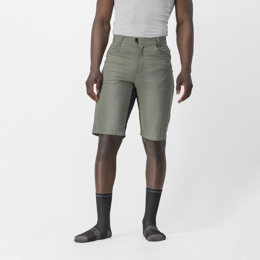 Grey Men Castelli UNLIMITEDGY Shorts | JZFI-38624