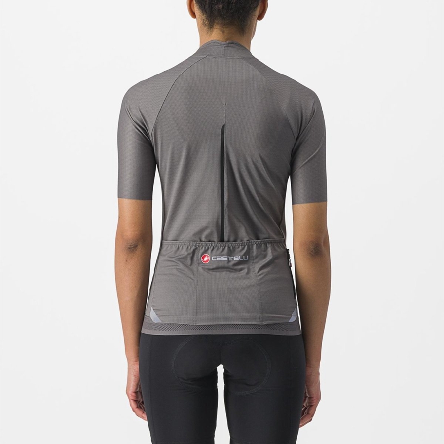 Grey Women Castelli ENDURANCE W Jersey | KJHF-06319