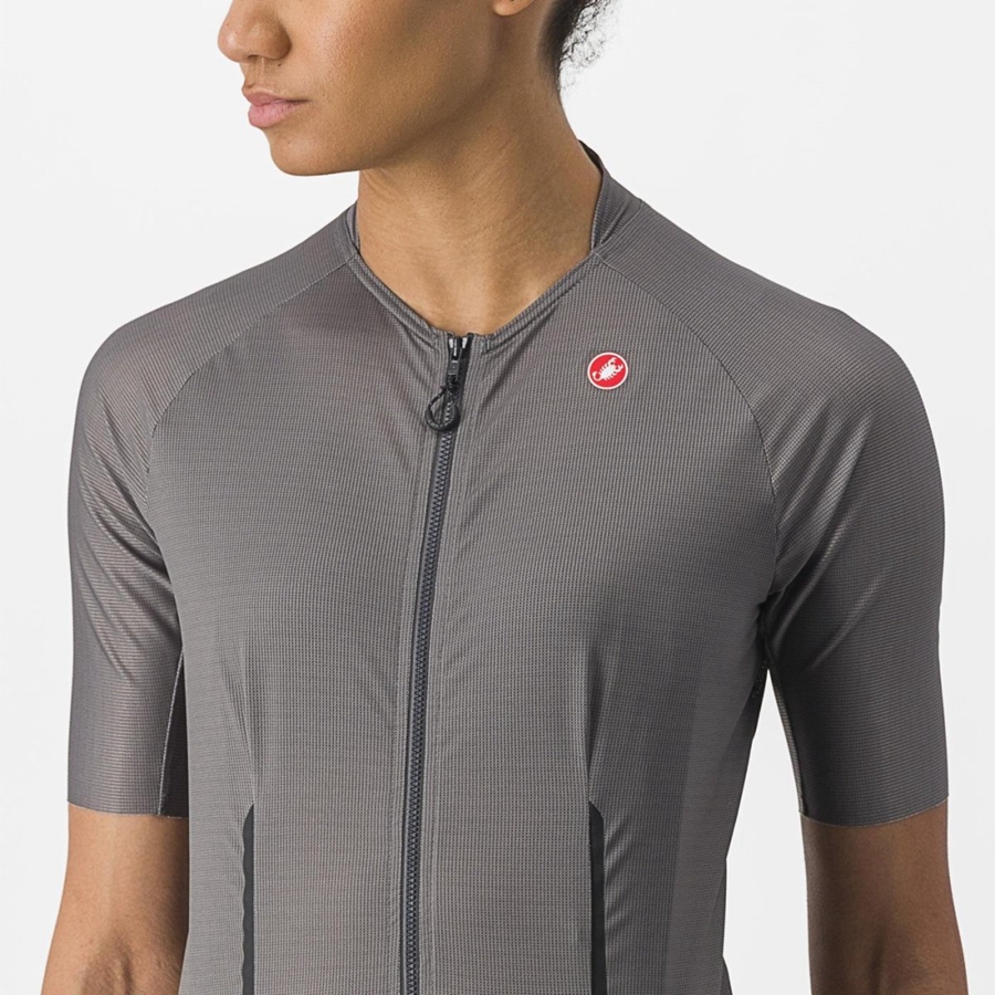 Grey Women Castelli ENDURANCE W Jersey | KJHF-06319