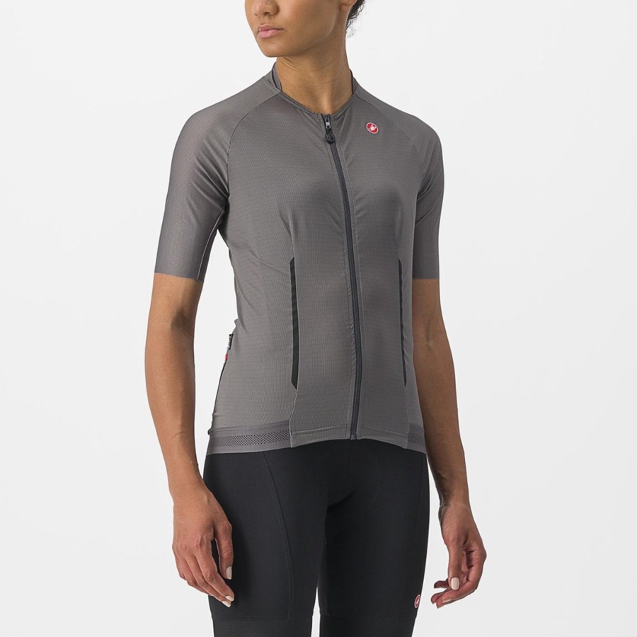 Grey Women Castelli ENDURANCE W Jersey | KJHF-06319