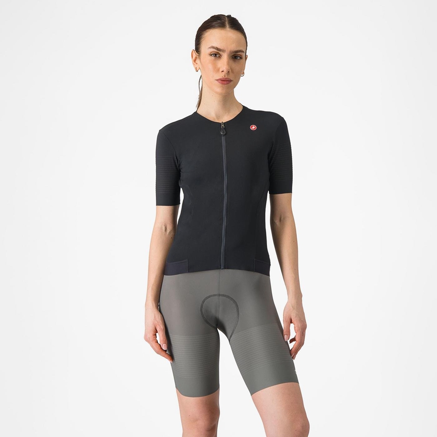 Grey Women Castelli PREMIO W Bib Shorts | FHNX-29671