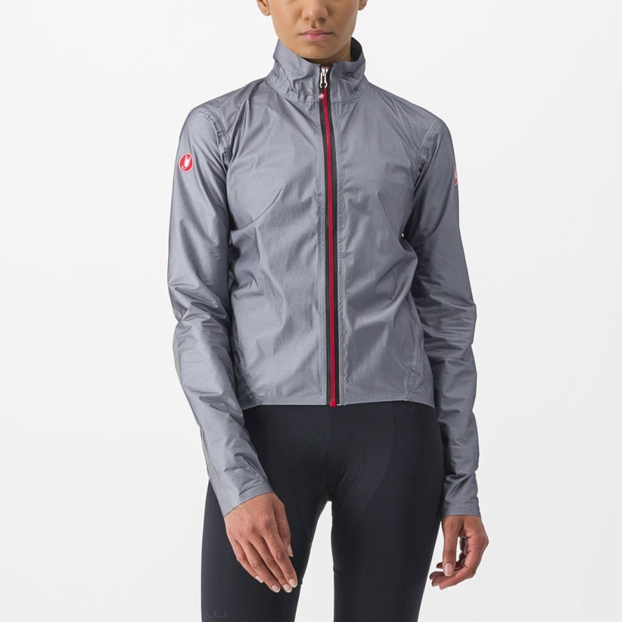 Grey Women Castelli TEMPESTA LITE W Protection | DBHE-02674