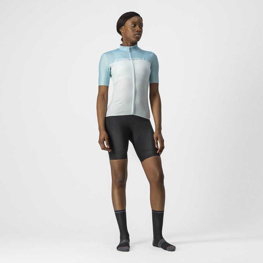 Light Women Castelli VELOCISSIMA Jersey | LIAZ-20956