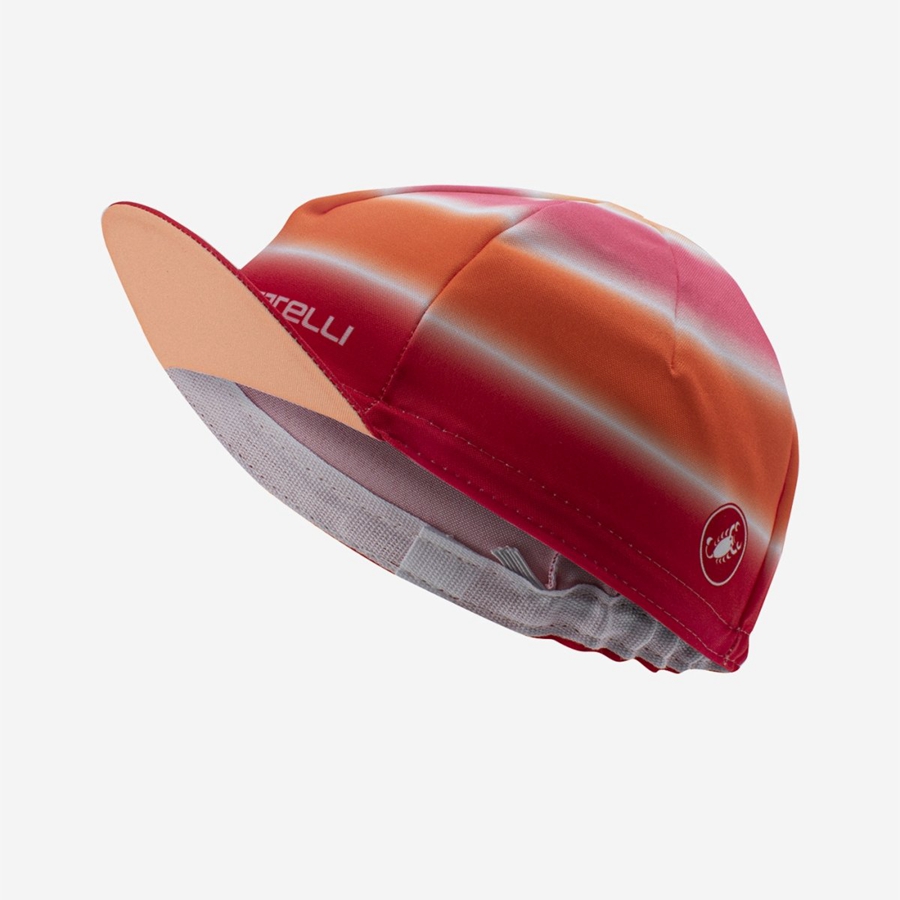 Orange Women Castelli DOLCE Cap | OSPJ-98237