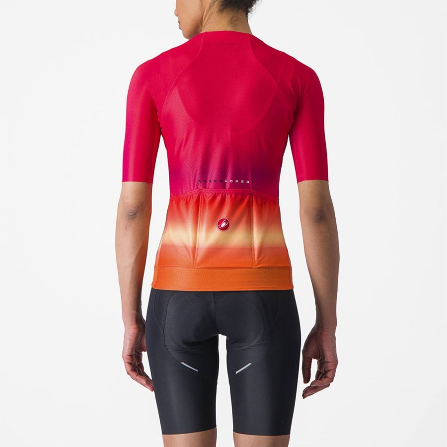 Pink Women Castelli CLIMBER'S 4.0 W Jersey | OUAL-35612