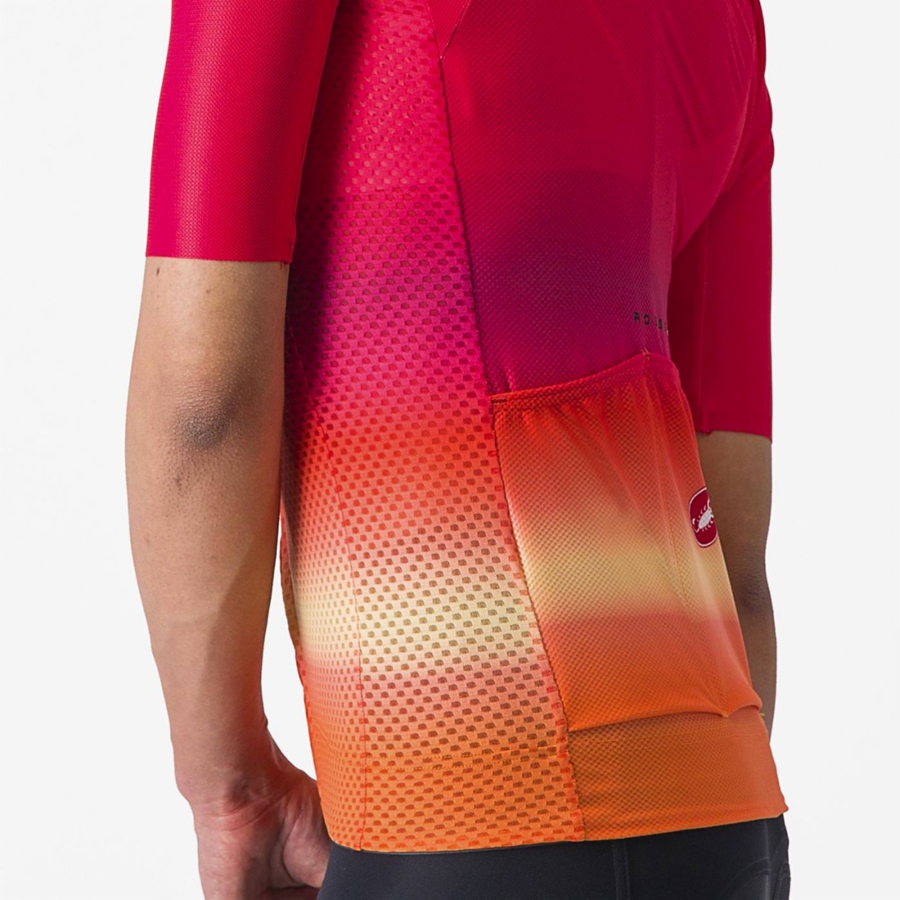 Pink Women Castelli CLIMBER'S 4.0 W Jersey | OUAL-35612