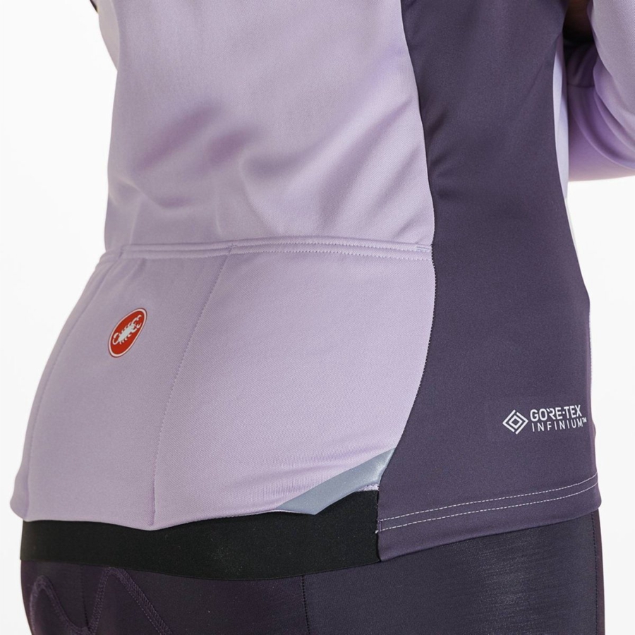 Purple Women Castelli TRANSITION 2 W Jackets | XKOE-70328