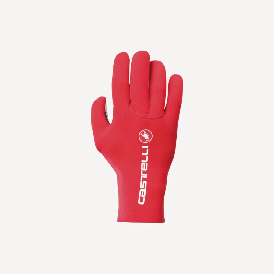 Red Men Castelli DILUVIO C Gloves | GLOT-84516