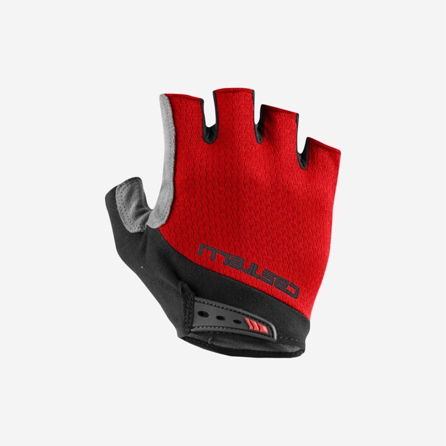 Red Men Castelli ENTRATA V Gloves | GIYN-67032