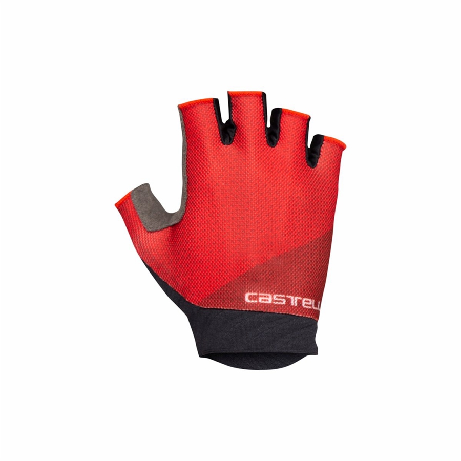 Red Women Castelli ROUBAIX GEL 2 Gloves | FRNE-25743