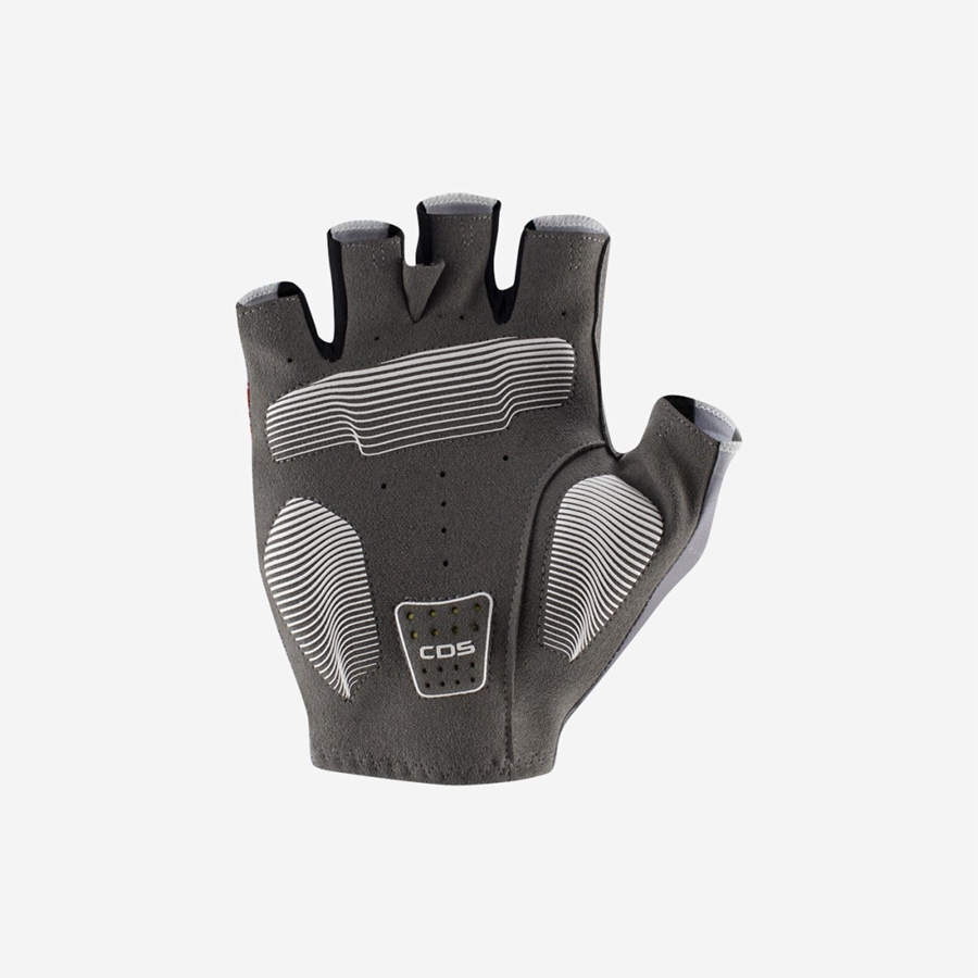 Silver Grey Men Castelli COMPETIZIONE 2 Gloves | CYDT-63582