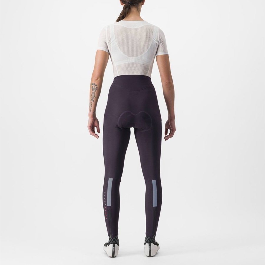 Silver Women Castelli SORPASSO RoS W Leggings | ECMG-09412