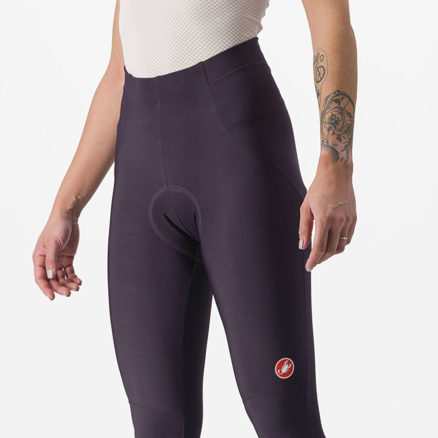 Silver Women Castelli SORPASSO RoS W Leggings | ECMG-09412