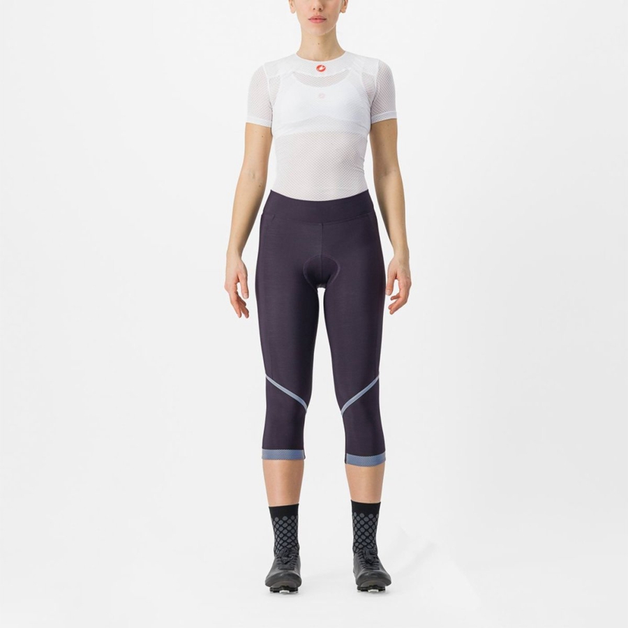 Silver Women Castelli VELOCISSIMA THERMAL KNICKER Leggings | ALRK-85014