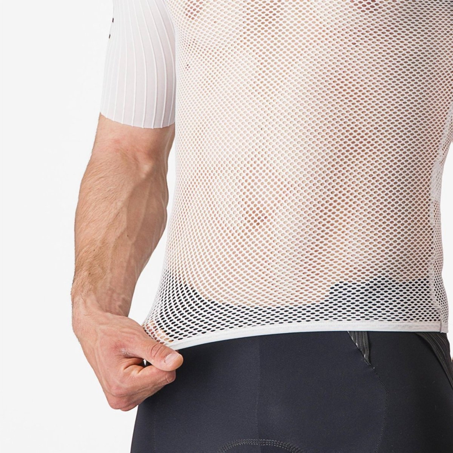 White Men Castelli BOLERO SS Base Layer | UBIN-65087