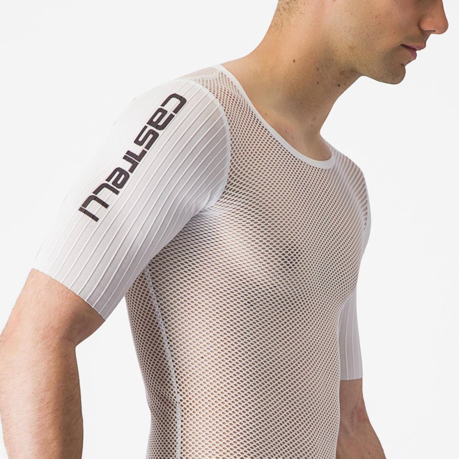 White Men Castelli BOLERO SS Base Layer | UBIN-65087