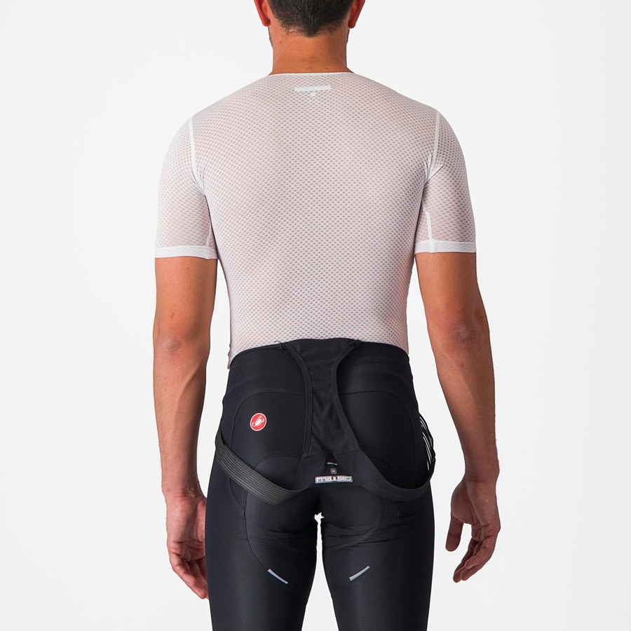 White Men Castelli PRO MESH 2.0 SHORT SLEEVE Base Layer | YARX-20763