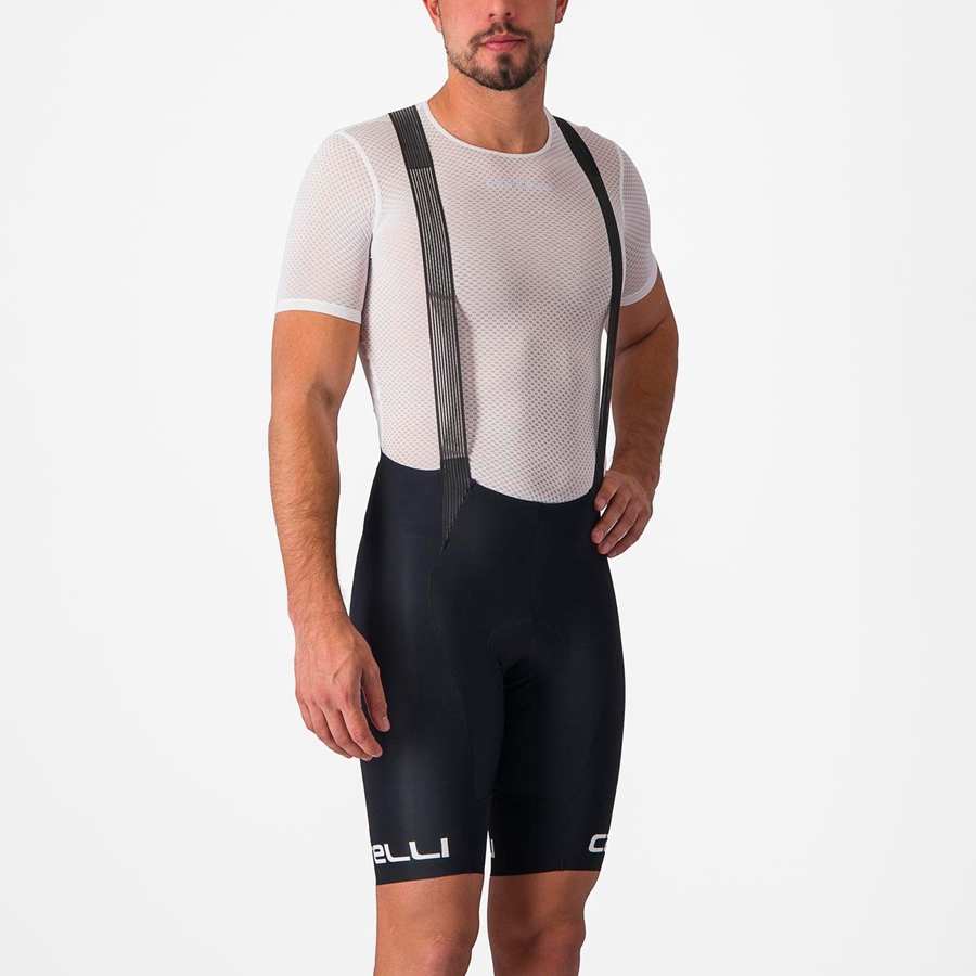 White Men Castelli PRO MESH 2.0 SHORT SLEEVE Base Layer | YARX-20763