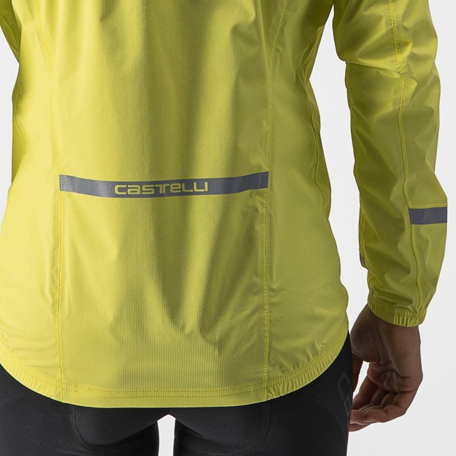 Yellow Women Castelli EMERGENCY 2 W RAIN Protection | HQTA-38215