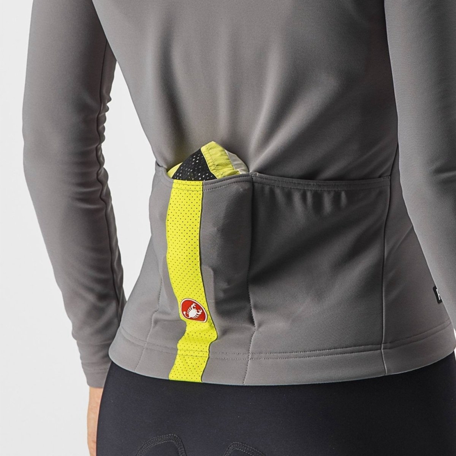 Yellow Women Castelli EMERGENCY 2 W RAIN Protection | HQTA-38215